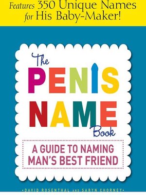 cover image of The Penis Name Book